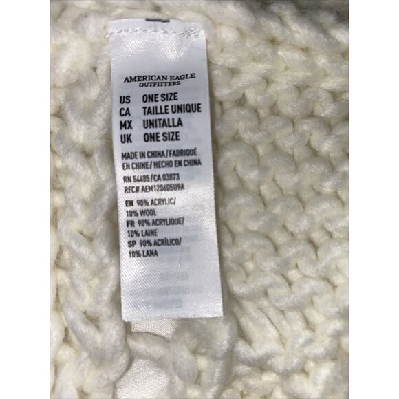 American Eagle Infinity Scarf Women Cream - Picture 5 of 8